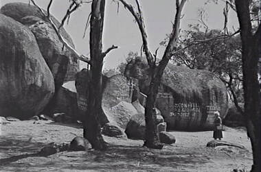 Negative - The Sisters Rocks - Rock Formations, Allan Doney, 1950 -1970
