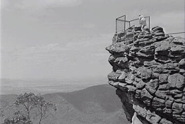 Negative - Pinnacles - Rock Formations - Hills - Lookout - Mrs Doney, Allan Doney, 1950 -1970