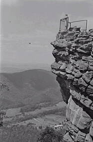 Negative - Pinnacles - Rock Formations - Hills - Lookout - Mrs Doney, Allan Doney, 1950 -1970