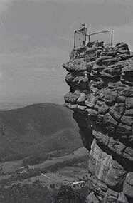 Negative - Pinnacles - Rock Formations - Hills - Lookout - Mrs Doney, Allan Doney, 1950 -1970