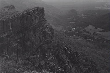 Negative - Pinnacles - Rock Formations - Hills - Housing, Allan Doney, 1950 -1970