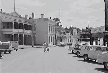 Negative - Stawell - Street - Clovers, Allan Doney, 1950 -1970