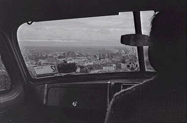 Negative - Stawell - Doney Car - Interior - Township, Allan Doney, 1950 -1970