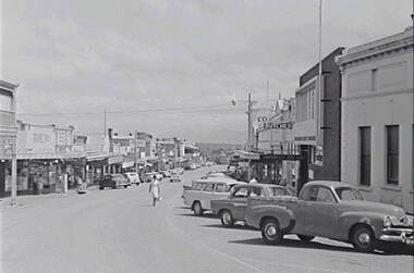 Negative - Stawell - Street - Dane Bros, Allan Doney, 1950 -1970