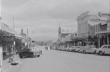 Negative - Stawell - Street - Coles, Allan Doney, 1950 -1970