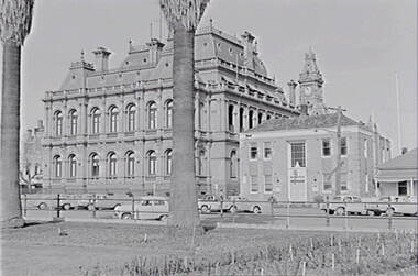 Negative - Conservatory Gardens Bendigo - Law Courts Bendigo - Pall Mall Bendigo, Allan Doney, 1950 -1970