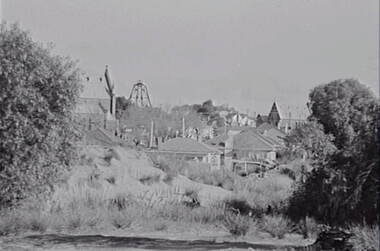 Negative - Urban Scene - Mullock Heaps - Churches - Poppet Head, Allan Doney, 1950 -1970