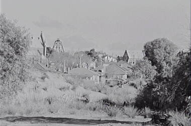 Negative - Urban Scene - Mullock Heaps - Churches - Poppet Head, Allan Doney, 1950 -1970