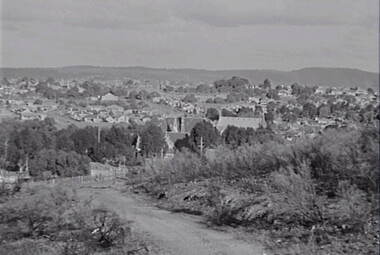 Negative - Long Gully - School - Scrub Hill - Urban Scene - Churches, Allan Doney, 1950 -1970