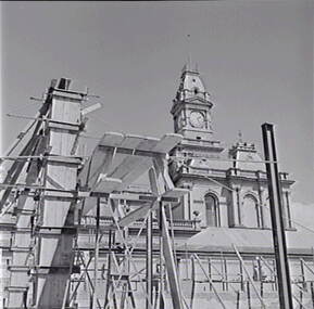 Negative - Post Office - Construction Work, Allan Doney, 1950 -1970