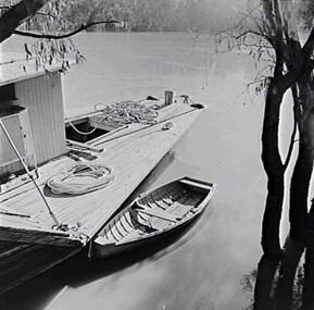 Negative - Echuca - Paddle Steamer - Boat, Allan Doney, 1950 -1970