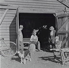 Negative - Work Sheds - Men, Allan Doney, 1950 -1970