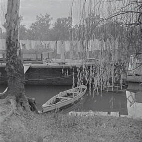 Negative - Redcliffs, Mildura - Boats, Allan Doney, 1950 -1970