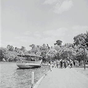Negative - Paddle Boat, Allan Doney, 1950 -1970