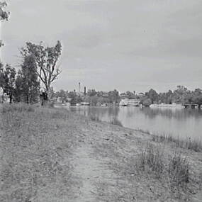 Negative - River - Boats, Allan Doney, 1950 -1970