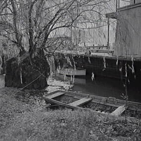 Negative - River - Boats, Allan Doney, 1950 -1970