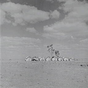 Negative - Lake Boga - Tents, Allan Doney, 1950 -1970