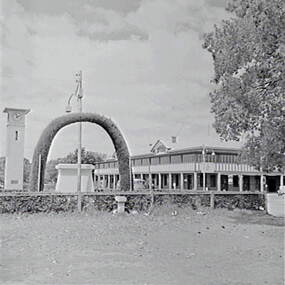 Negative - Lake Boga - Memorial, Allan Doney, 1950 -1970