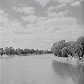 Negative - Swan Hill - River, Allan Doney, 1950 -1970