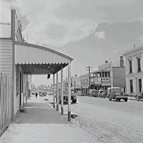 Negative - Pyalong - Street, Allan Doney, 1950 -1970