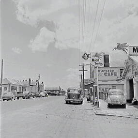 Negative - Pyalong - Street, Allan Doney, 1950 -1970