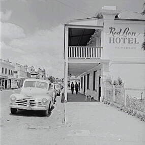 Negative - Pyalong - Red Lion Hotel, Allan Doney, 1950 -1970