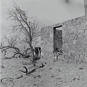 Negative - Shepherds Flat - House Ruins, Allan Doney, 1950 -1970