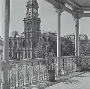 Negative - Iron Lacework - Bank of Australasia Bendigo, Allan Doney, 1950 -1970