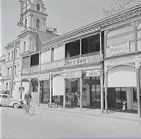 Negative - McCrae Street Bendigo - School of Mines, Allan Doney, 1950 -1970