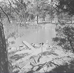 Negative - River - Row Boats                        same neg. as 008847, Allan Doney, 1950 -1970