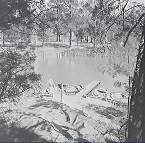 Negative - River - Row Boats                        same neg. as 008845, Allan Doney, 1950 -1970