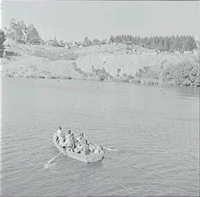 Negative - River - Row Boats, Allan Doney, 1950 -1970