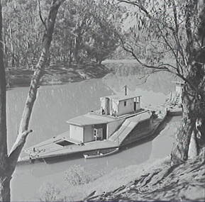 Negative - Echuca - Paddle Steamer, Allan Doney, 1950 -1970