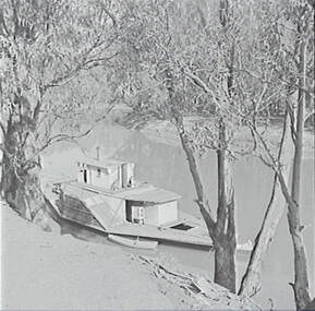 Negative - Echuca - Paddle Steamer, Allan Doney, 1950 -1970