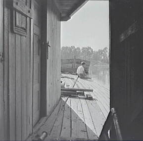 Negative - Echuca - Paddle Steamer, Allan Doney, 1950 -1970