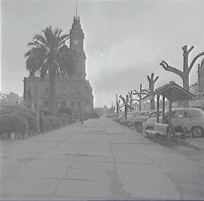 Negative - RSL Gardens - Post Office - Pall Mall Bendigo, Allan Doney, 1950 -1970