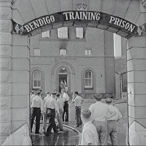 Negative - Bendigo Training Prison - Fire, Allan Doney, 1950 -1970