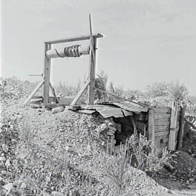 Negative - Mine Shaft, Allan Doney, 1950 -1970