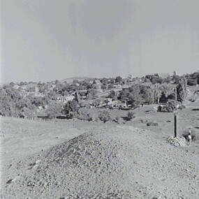 Negative - Clunes - Mullock Heaps, Allan Doney, 1950 -1970