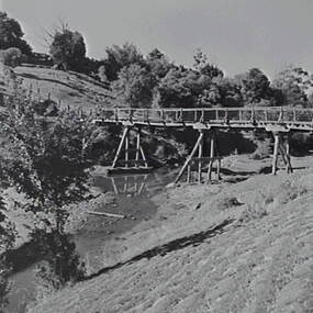 Negative - Clunes Bridge, Allan Doney, 1950 -1970