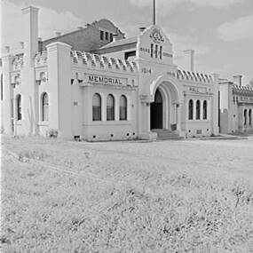 Negative - Boort - New Building, Allan Doney, 1950 -1970