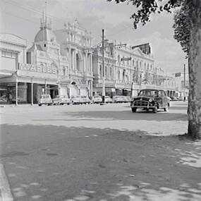 Negative - Pall Mall Bendigo - Bennett's Arcade Bendigo, Allan Doney, 1950 -1970