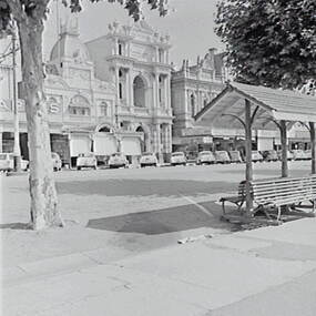 Negative - Pall Mall Bendigo - Bennett’s Arcade Bendigo, Allan Doney, 1950 -1970