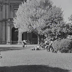Negative - Town Hall Gardens - Croquet, Allan Doney, 1950 -1970