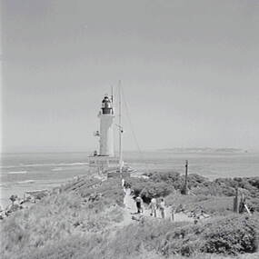 Negative - Port Lonsdale - Lighthouse, Allan Doney, 1950 -1970