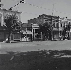 Negative - McCrae Street Bendigo - Businesses - Key Board Coffee Lounge, Allan Doney, 1950 -1970