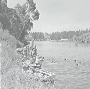 Negative - Daylesford - Lake, Allan Doney, 1950 -1970