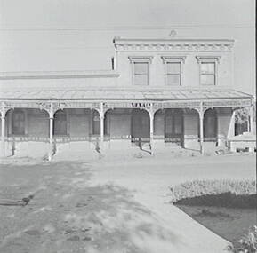 Negative - Admiral Hotel Bendigo - Mechanics Institute Long Gully, Allan Doney, 1950 -1970