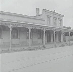 Negative - Admiral Hotel Bendigo - Mechanics Institute Long Gully, Allan Doney, 1950 -1970