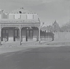 Negative - Admiral Hotel Bendigo - Mechanics Institute Long Gully, Allan Doney, 1950 -1970